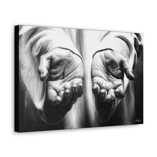 "His Hands" Gallery Wrapped Canvas