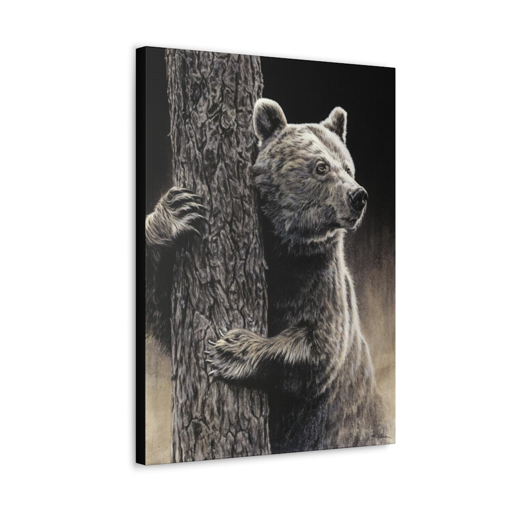 "Bear Hug" Gallery Wrapped Canvas