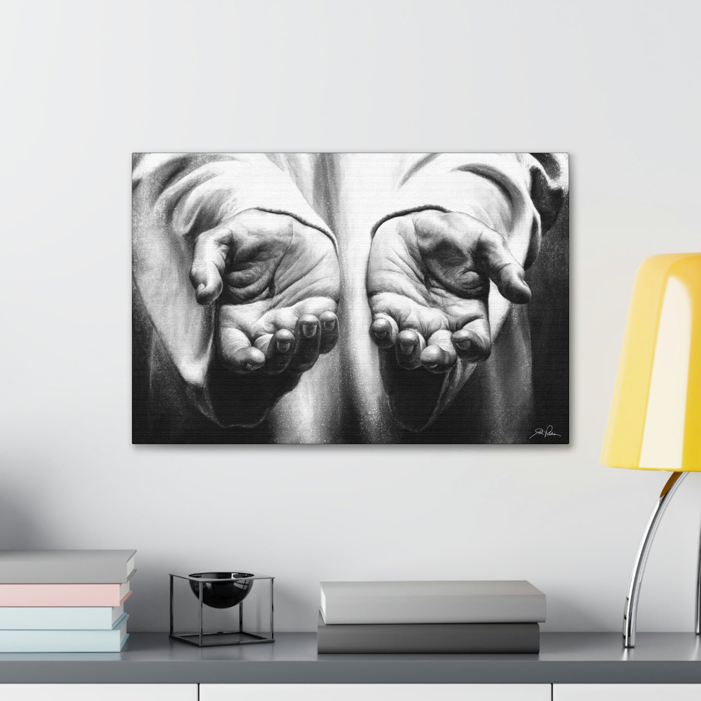 "His Hands" Gallery Wrapped Canvas