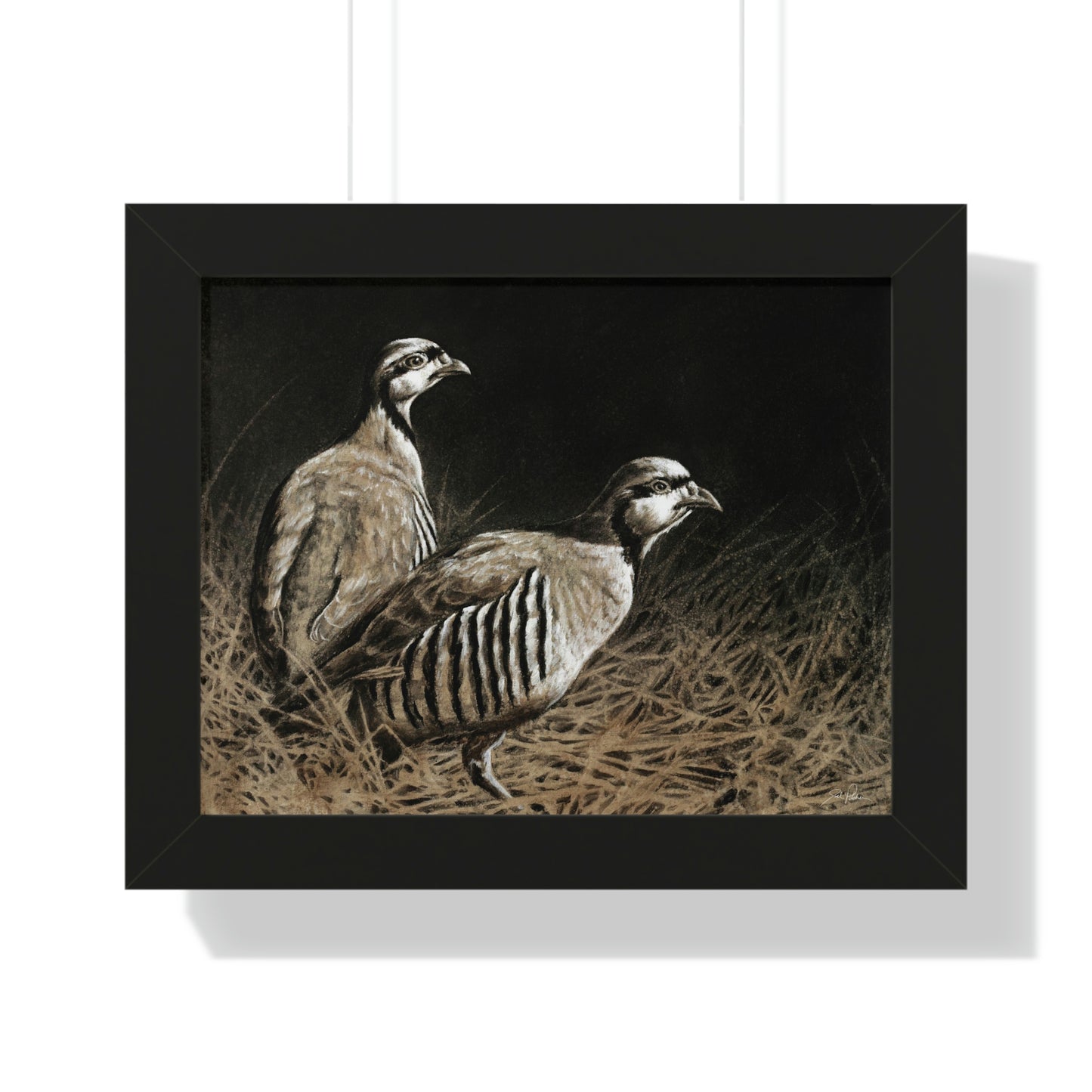 "Chukars" Framed Paper Print