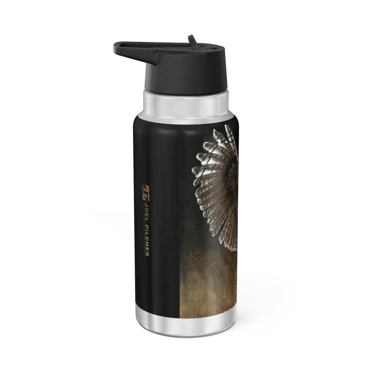 "Night Shift" 32oz Stainless Steel Bottle