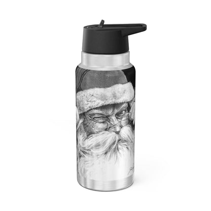 "Ol' Saint Nick" 32oz Stainless Steel Bottle