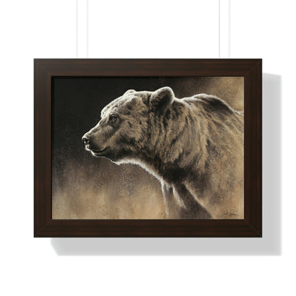 "Grizzly" Framed Paper Print