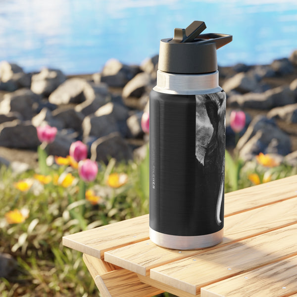 "High & Mighty" 32oz Stainless Steel Bottle