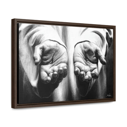 "His Hands" Gallery Wrapped/Framed Canvas