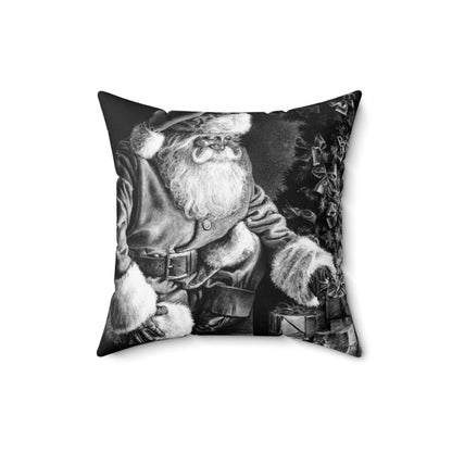 "Secret Santa" Square Pillow