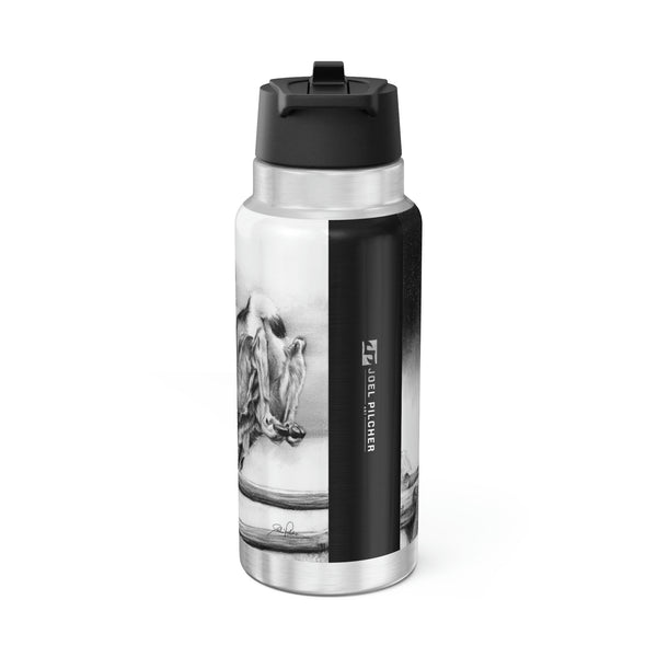 "Over and Out" 32oz Stainless Steel Bottle