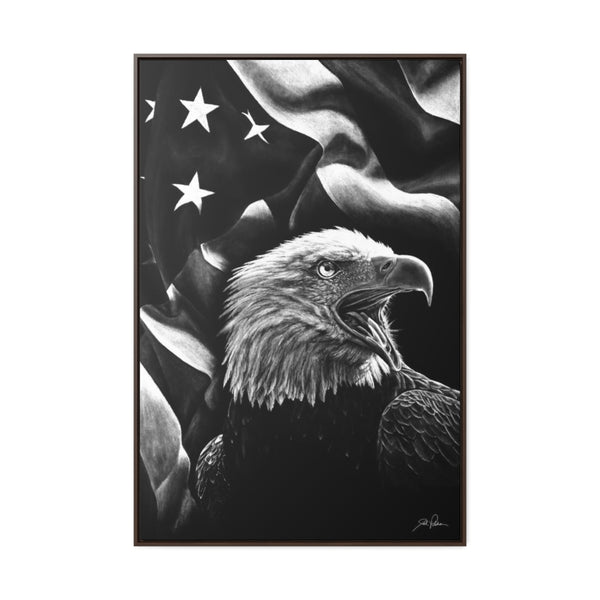 "American Eagle" Gallery Wrapped/Framed Canvas