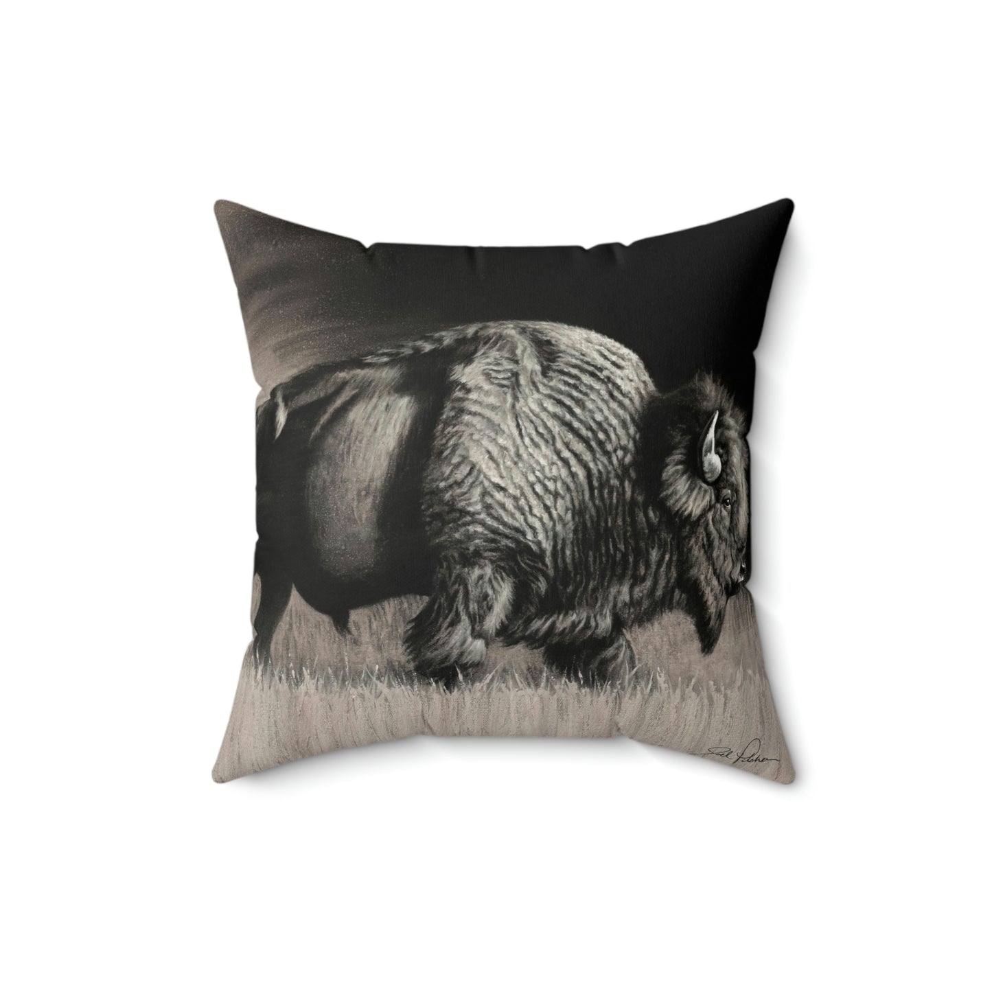 "Into the Storm" Square Pillow