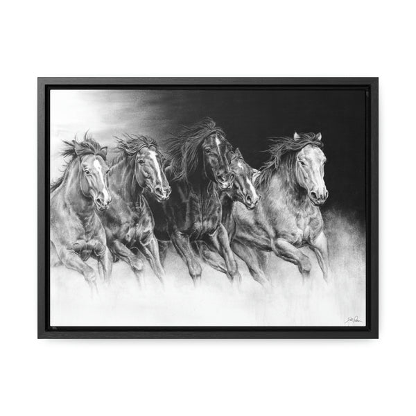 "Wild Bunch" Gallery Wrapped/Framed Canvas