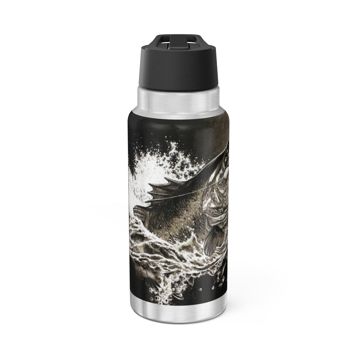 "Hooked" 32oz Stainless Steel Bottle