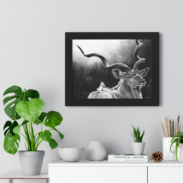 "Kudu" Framed Paper Print