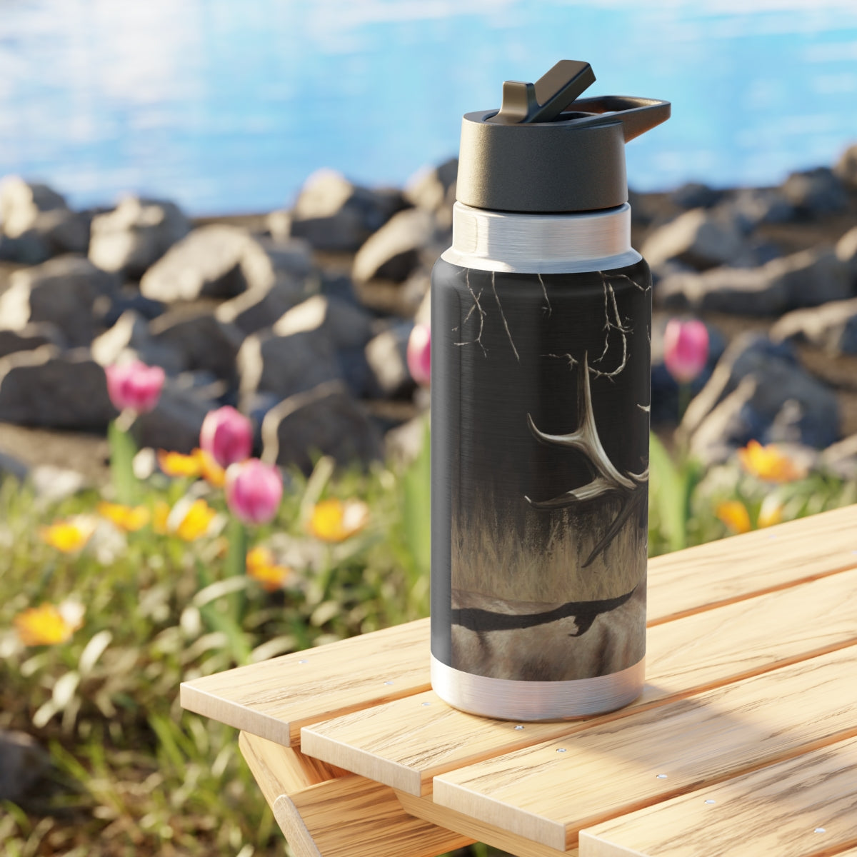 "Calling Card" 32oz Stainless Steel Bottle