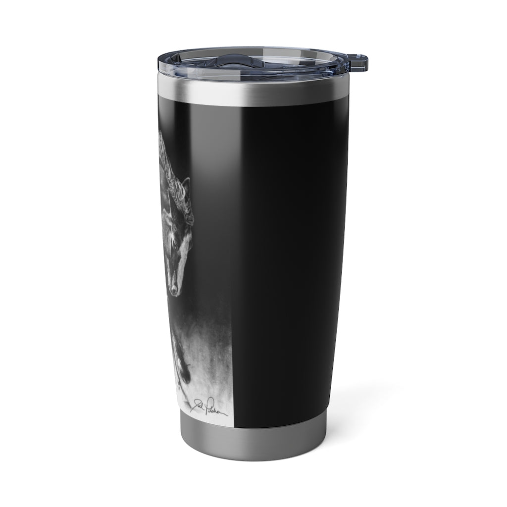 "Unbridled" 20oz Stainless Steel Tumbler