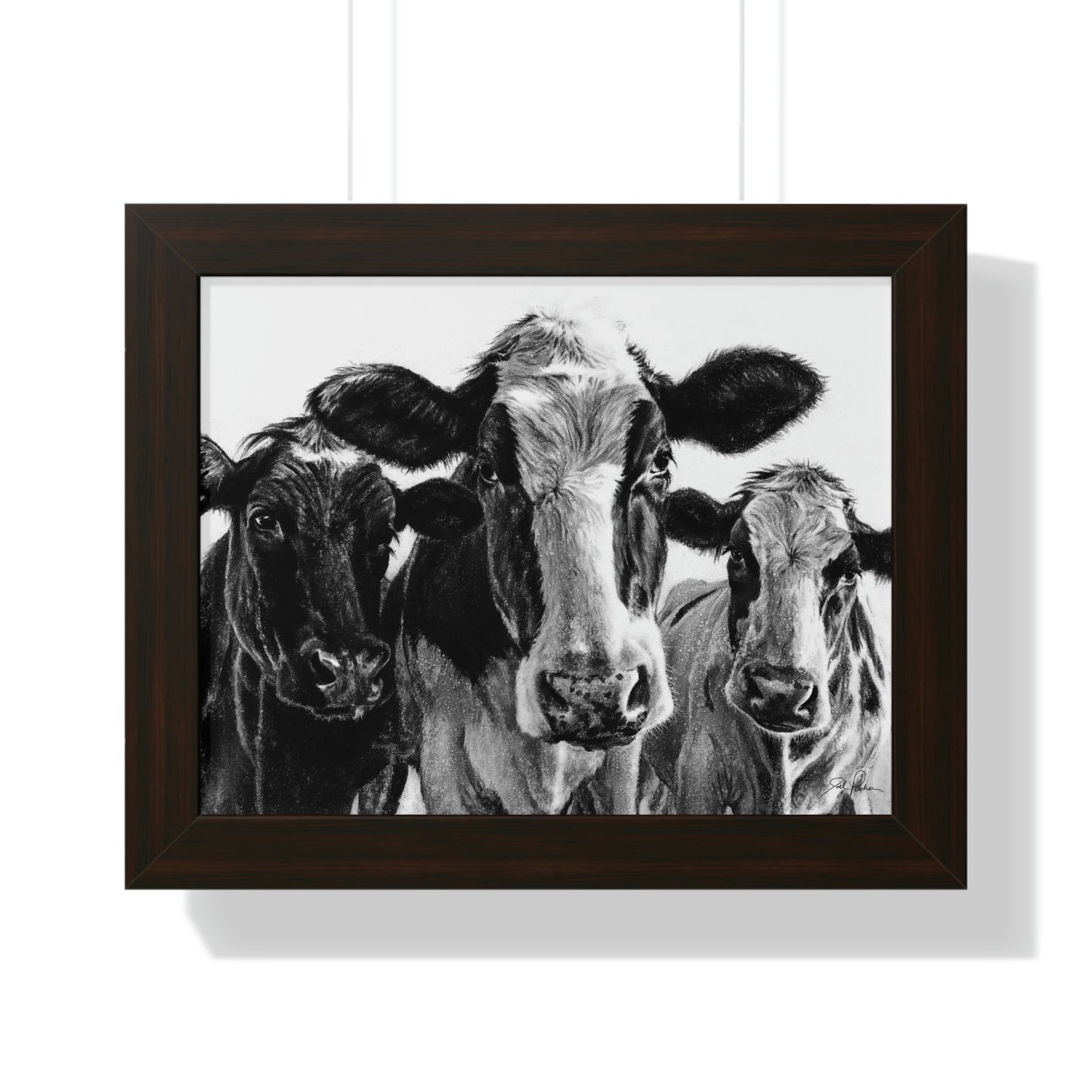 "Milk Maids" Framed Paper Print