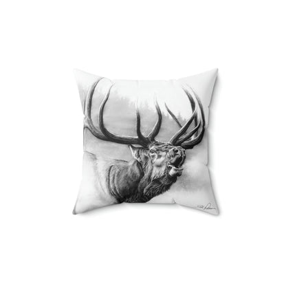 "Rocky Mountain King" Square Pillow