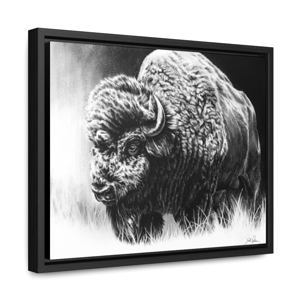 "Bull Dozer" Gallery Wrapped/Framed Canvas