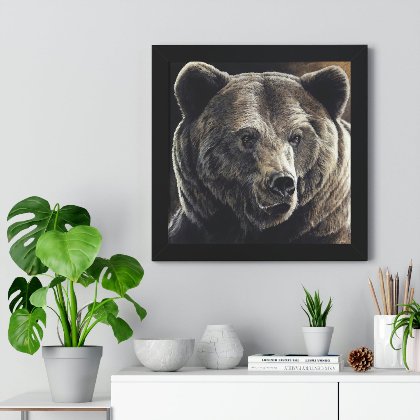 "Kodiak" Framed Paper Print