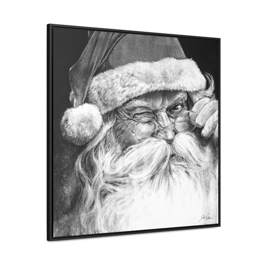 "Ol' Saint Nick" Gallery Wrapped/Framed Canvas