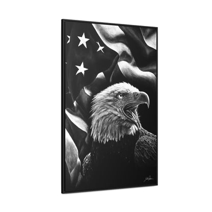 "American Eagle" Gallery Wrapped/Framed Canvas