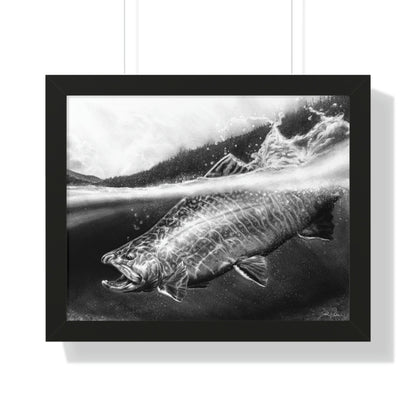 "Brook Trout" Framed Paper Print