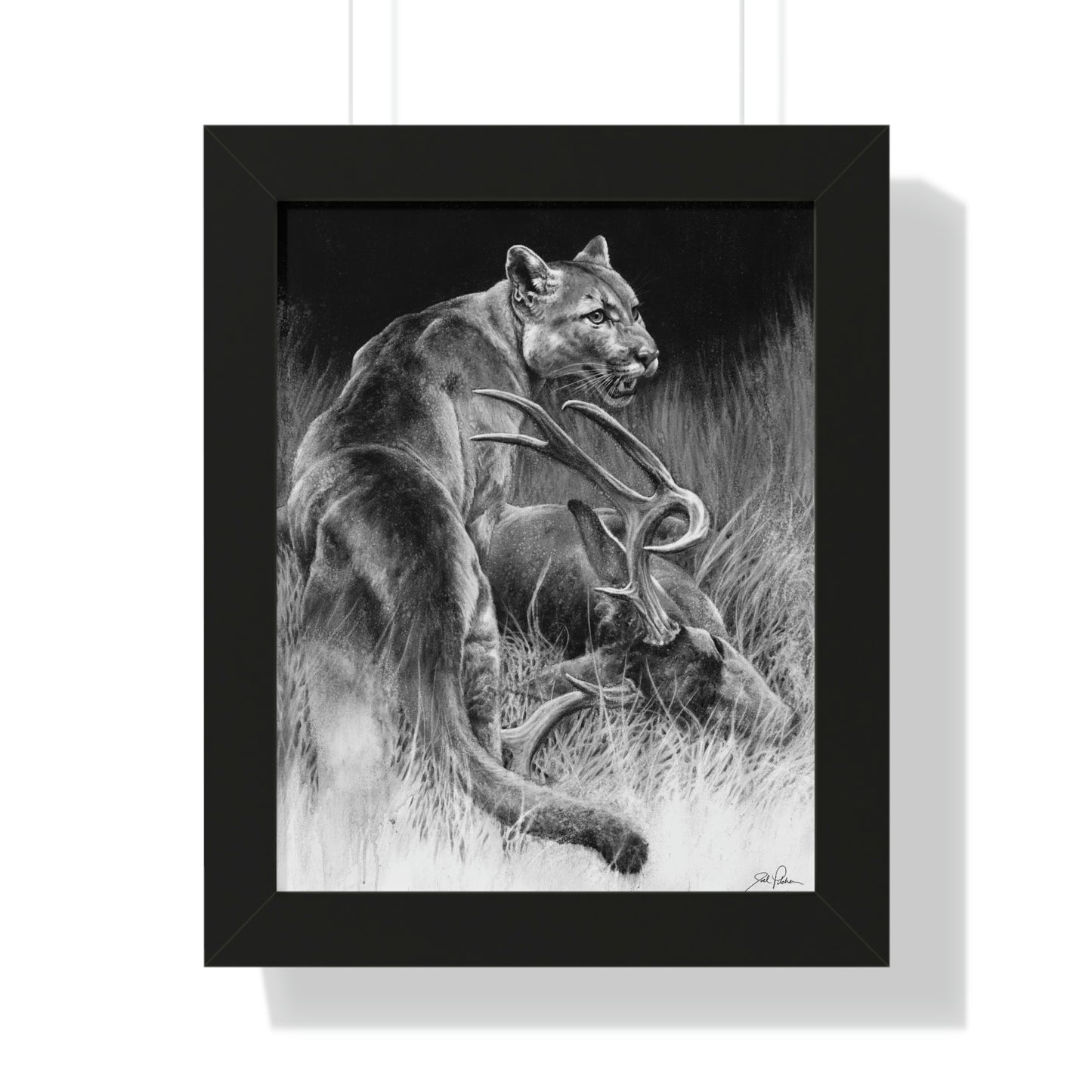 "Food Chain" Framed Paper Print