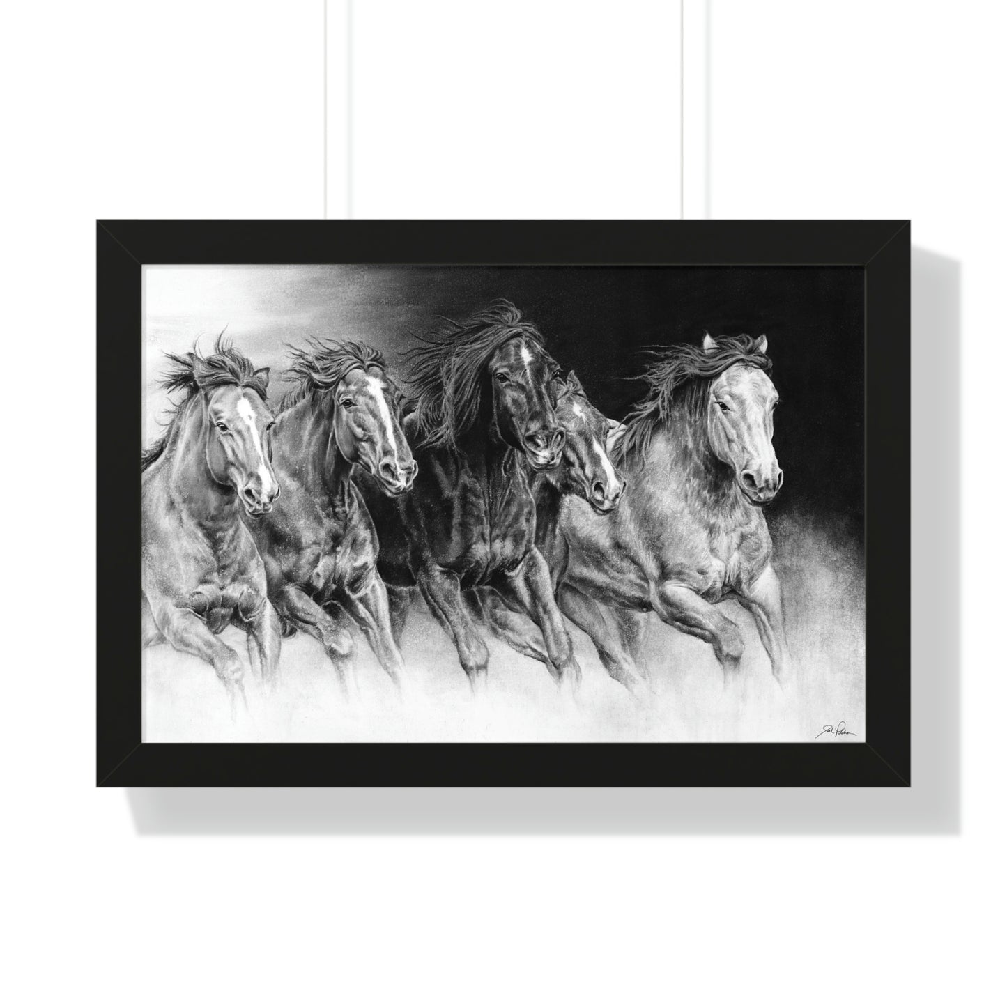 "Wild Bunch" Framed Paper Print