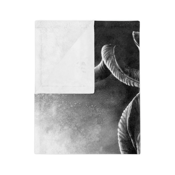 "Kudu" Velveteen Minky Blanket