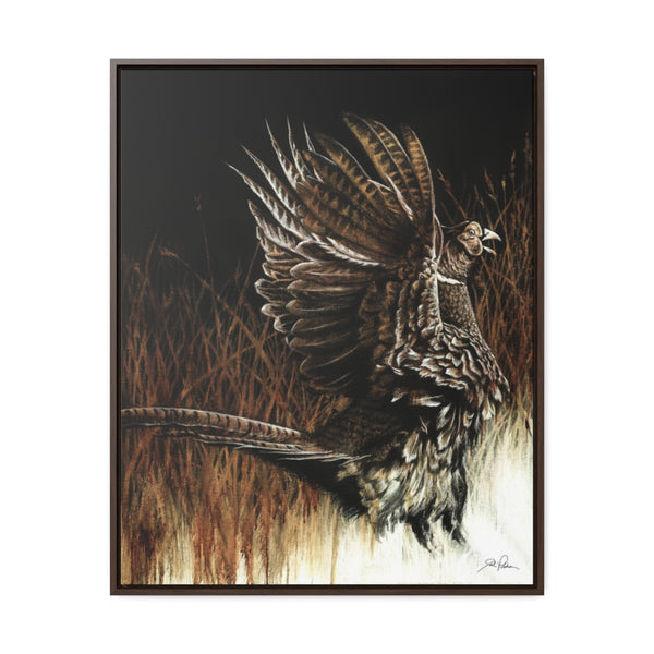"Call of the Upland Pheasant" Gallery Wrapped/Framed Canvas