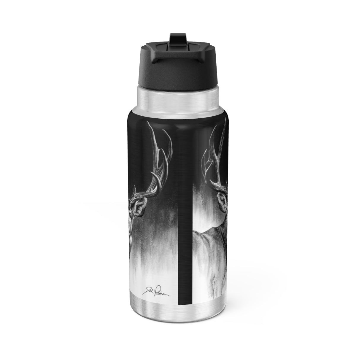 "Looking Back" 32oz Stainless Steel Bottle