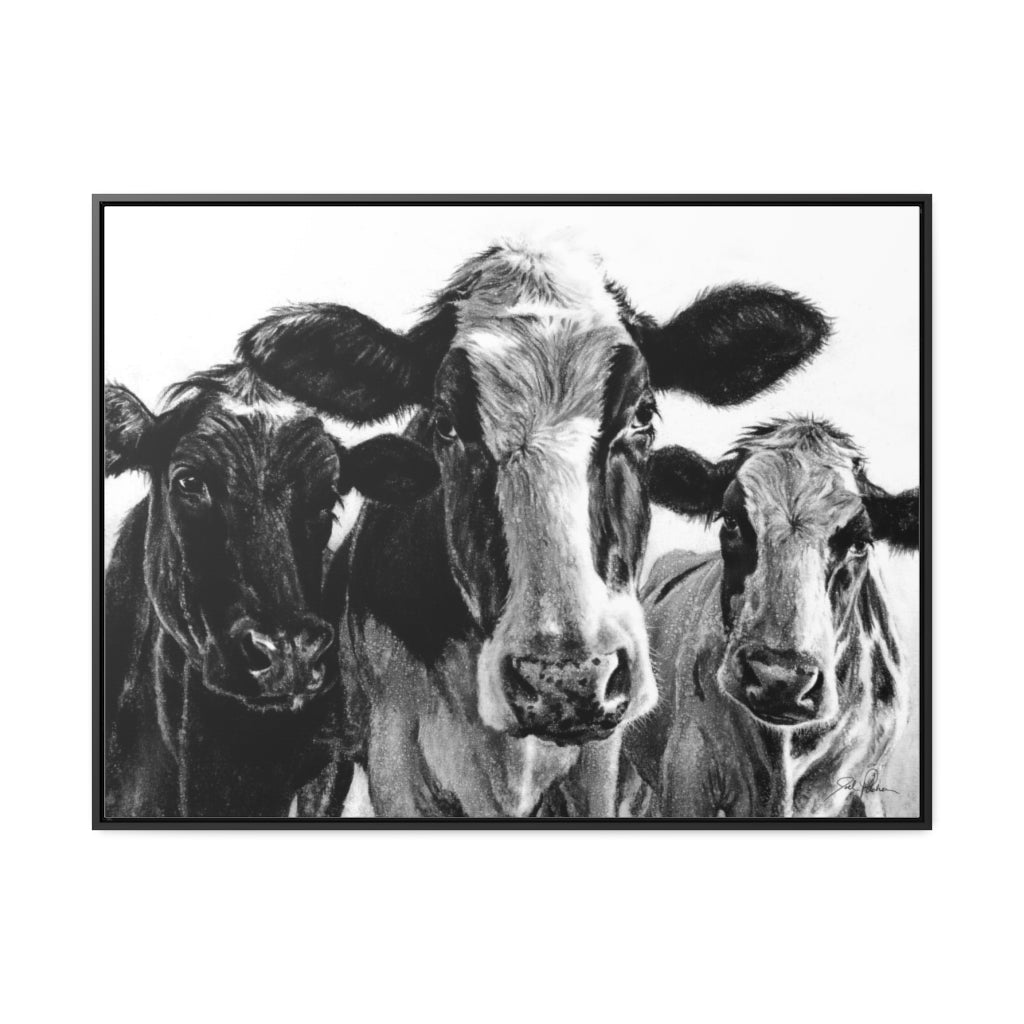 "Milk Maids" Gallery Wrapped/Framed Canvas