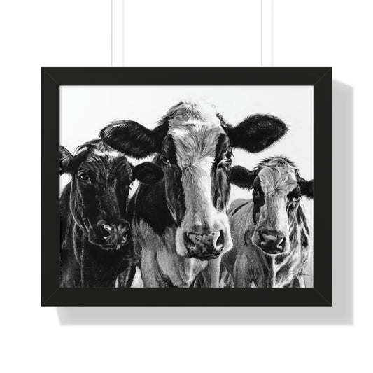 "Milk Maids" Framed Paper Print