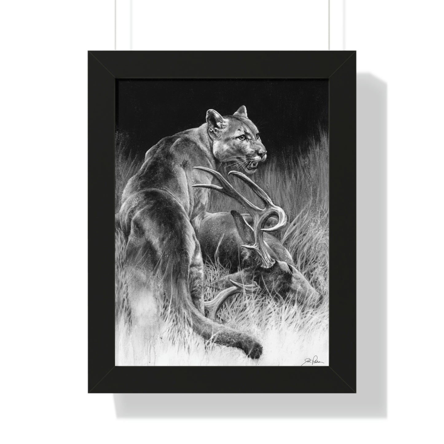 "Food Chain" Framed Paper Print