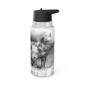 "Pig Tales" 32oz Stainless Steel Bottle