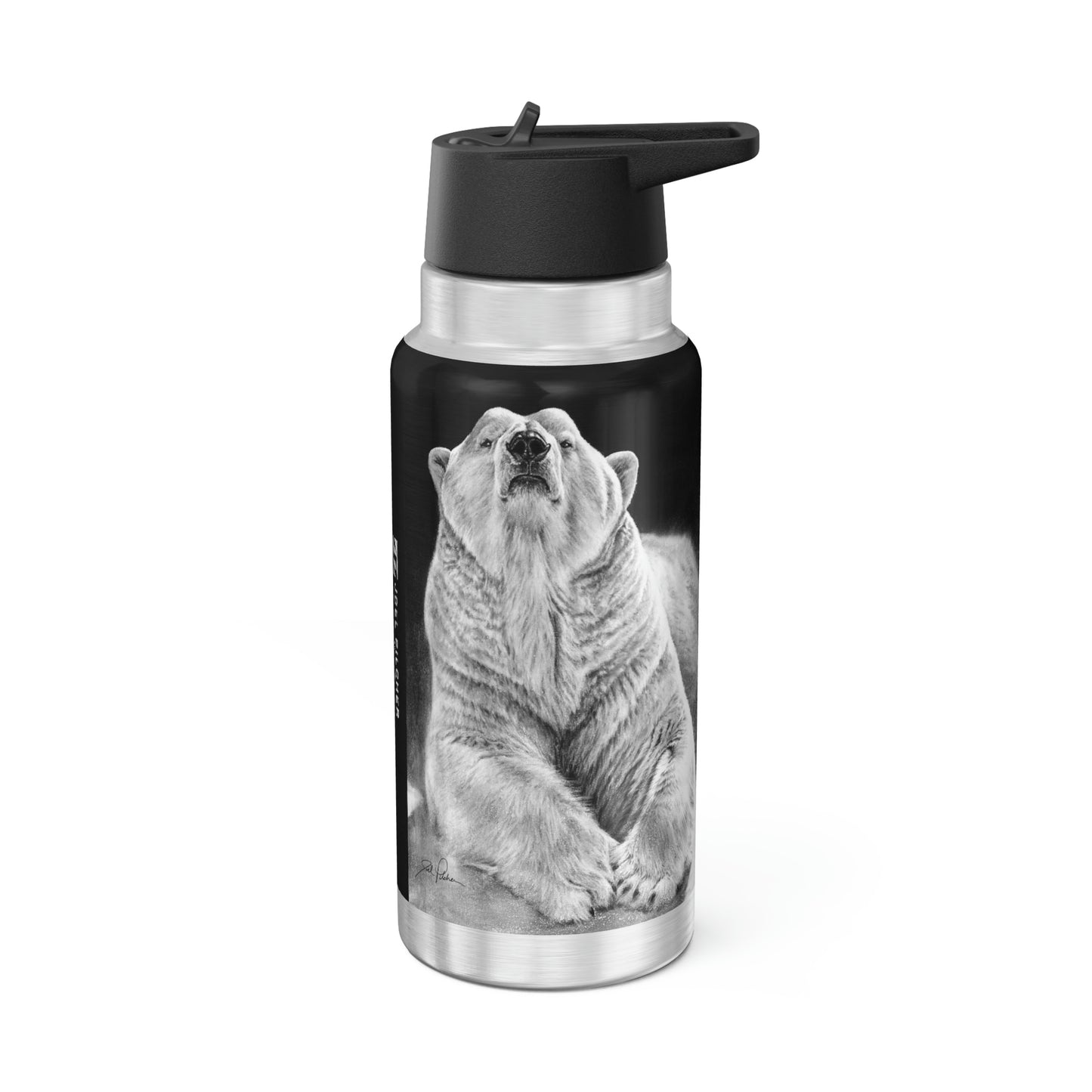 "Defiant" 32oz Stainless Steel Bottle