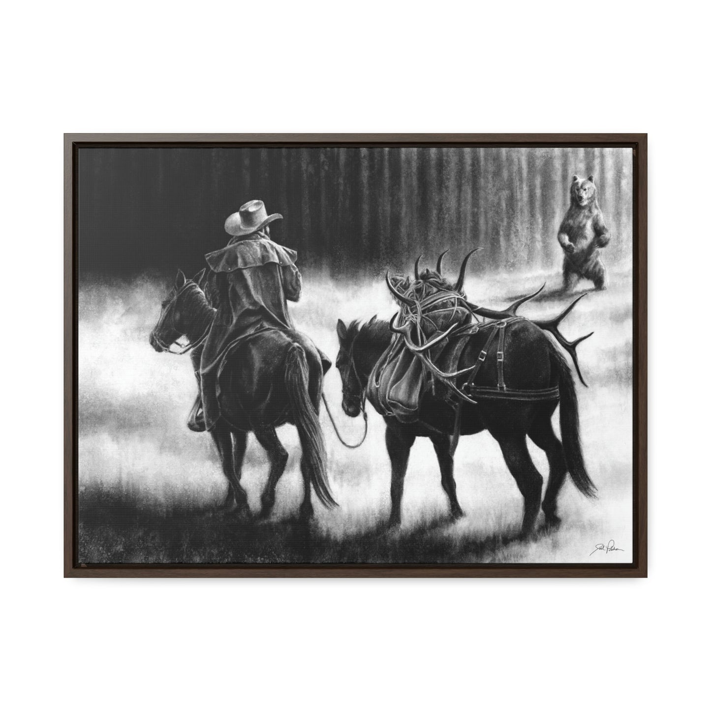 "Just Passin' Through" Gallery Wrapped/Framed Canvas