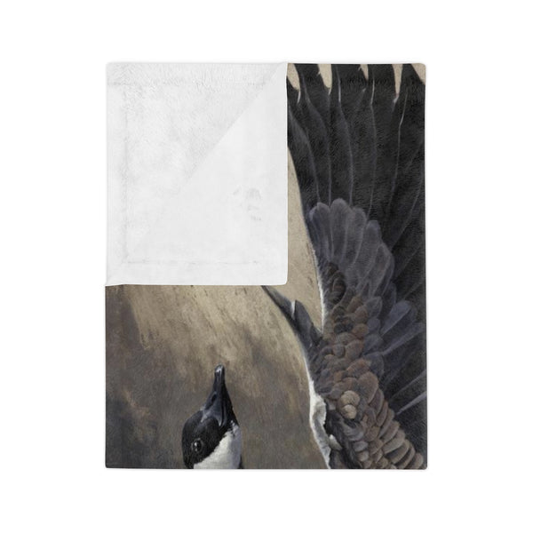 "Homeward Bound" Velveteen Minky Blanket