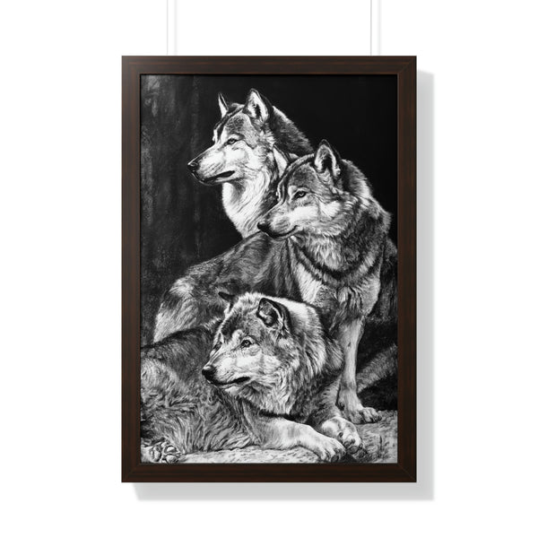 "Sentinels" Framed Paper Print