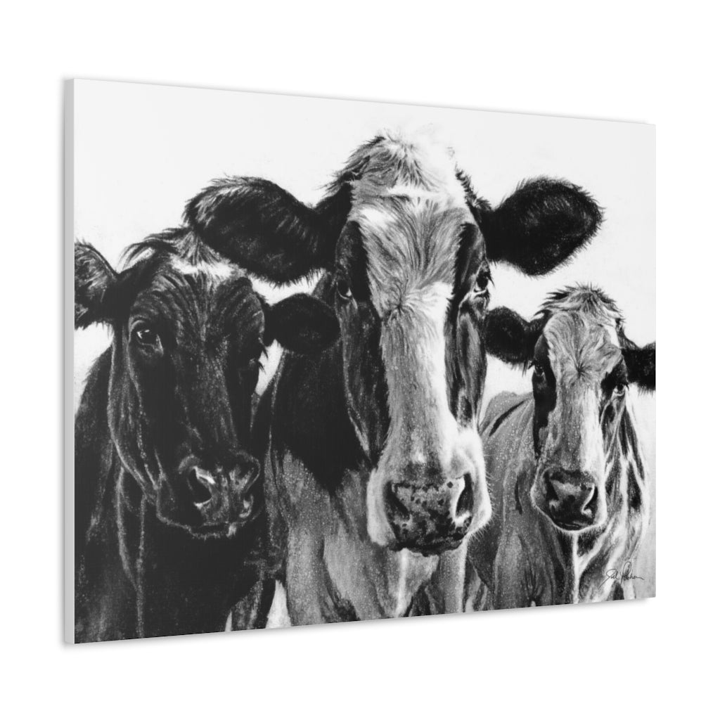 "Milk Maids" Gallery Wrapped Canvas