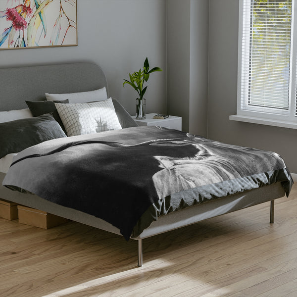 "Kudu" Velveteen Minky Blanket
