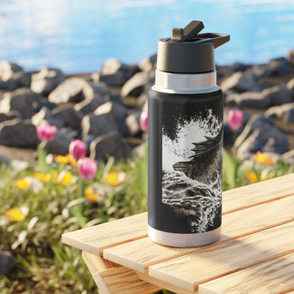 "Hooked" 32oz Stainless Steel Bottle