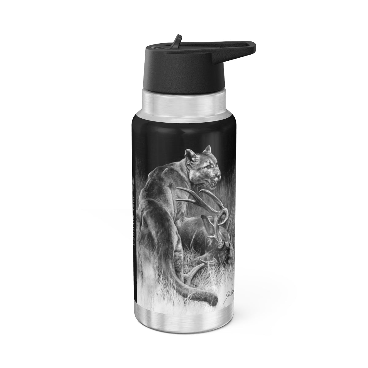 "Food Chain" 32oz Stainless Steel Bottle