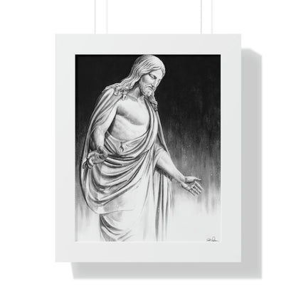 "Come Unto Me" Framed Paper Print