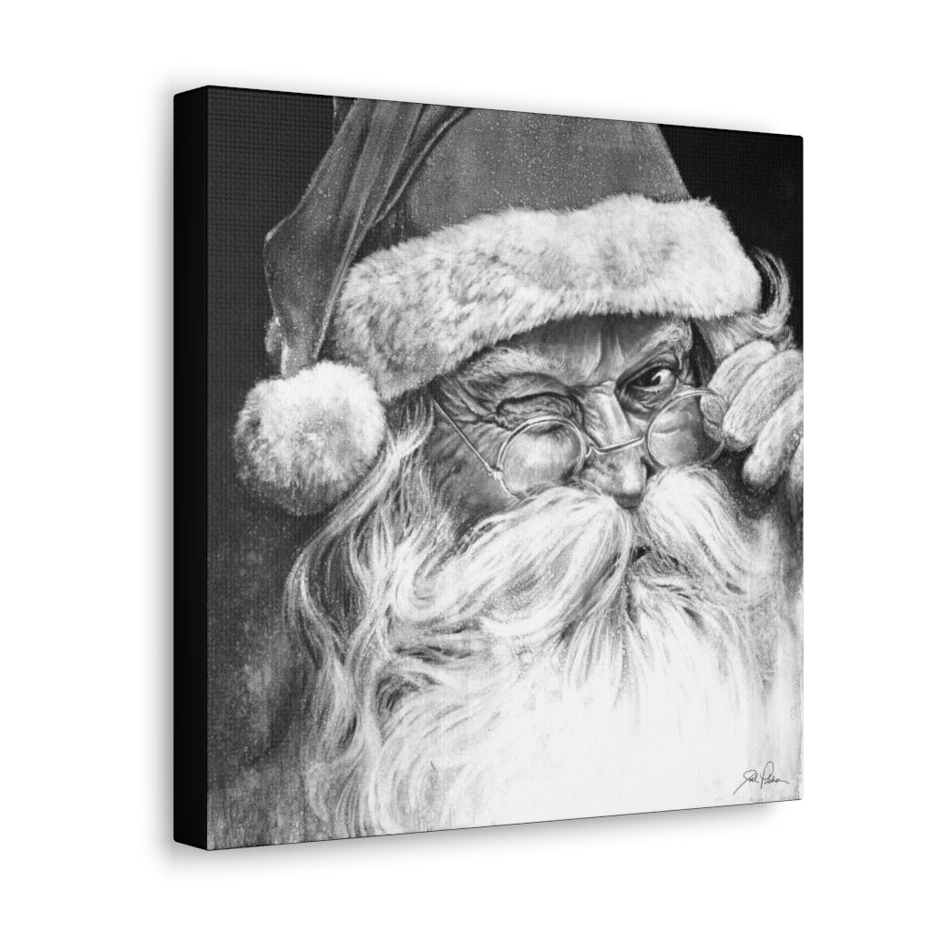 "Ol' Saint Nick" Gallery Wrapped Canvas