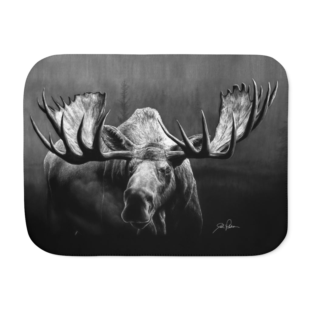 Moose sherpa blanket hot sale