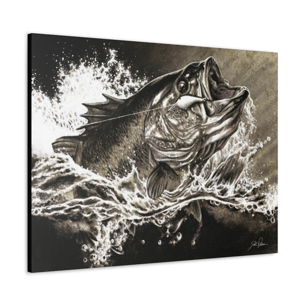 "Hooked" Gallery Wrapped Canvas