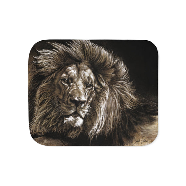 "No Worries" Sherpa Blanket