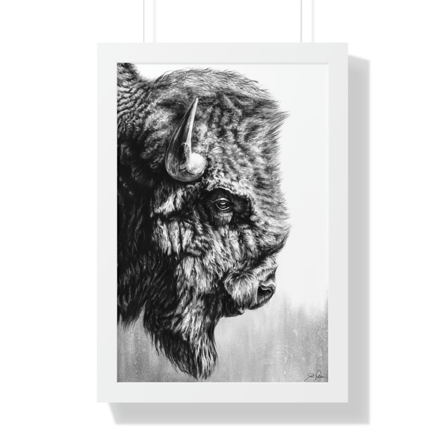 "Headstrong" Framed Paper Print