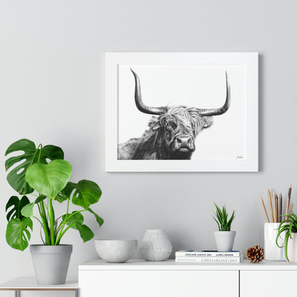 "Highlander" Framed Paper Print