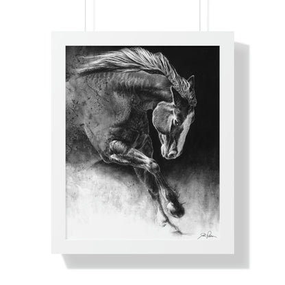 "Unbridled" Framed Paper Print